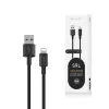 Cable USB-A a Lightning Orsen S9L 1 m 2,1A — negro