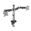 Soporte de montaje para dos monitores Deluxe Ergo Office, 17-32, máx. 9 kg, ER-449