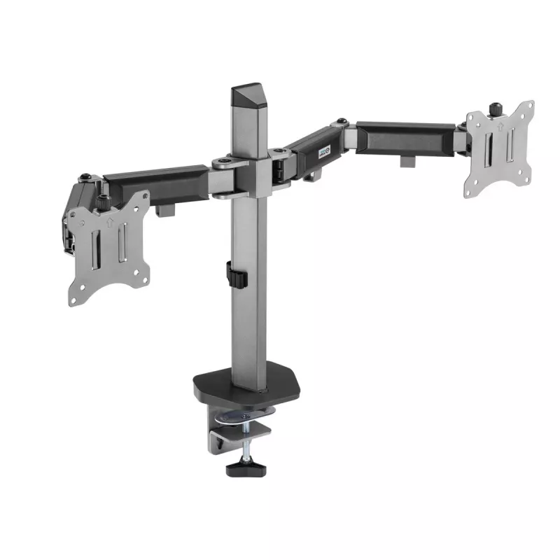 Soporte de montaje para dos monitores Deluxe Ergo Office, 17-32, máx. 9 kg, ER-449