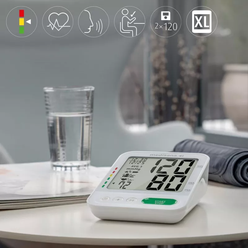 Medisana BU 586 de brazo automático 2 usuarios
