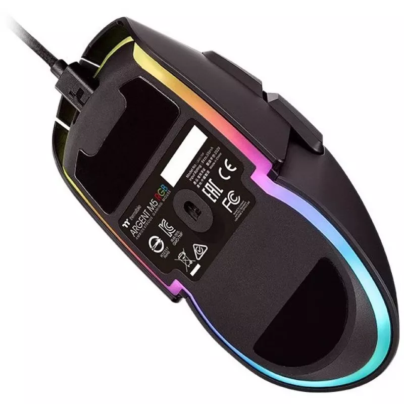 Thermaltake Argent M5 - Ratón - óptico - 8 botones