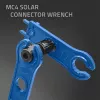 Set de herramientas solares Qoltec compatible con conectores MC4 | tenaza de engaste + pelacables automático