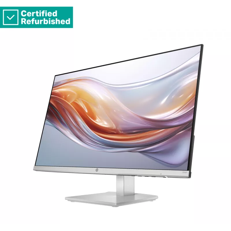 RENEW SILVER HP 524sh Serie 5 Monitor FHD - 60,5 cm (23,8 inch) 1920 x 1080 FHD 300 cd/m² 100 Hz Antirreflejo, IPS, HDMI/VGA, ajustable en altura/inclinable, 1 año de garantía