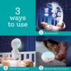 Caja de música para bebés B-kids 3en1 Infantino 150302050 – rosa polvo, juguete relajante 3 en 1