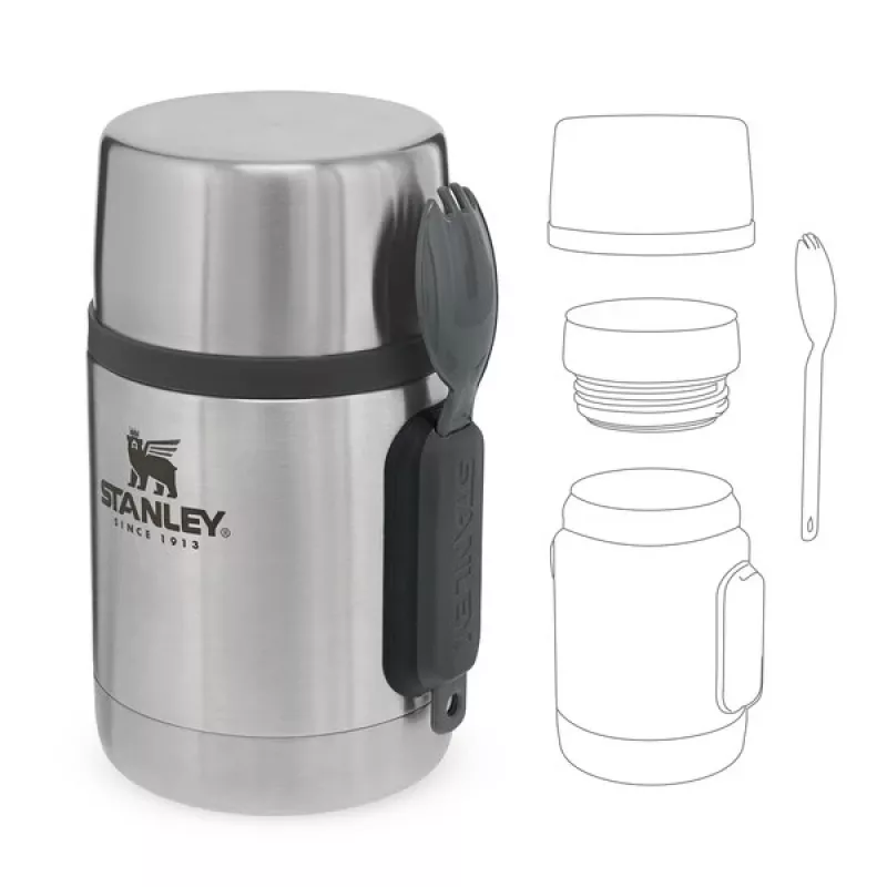 Botella isotérmica Stanley 10-01287-032 0,53 L acero inoxidable