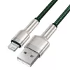 Cable USB-A a Lightning Baseus 1 m, verde