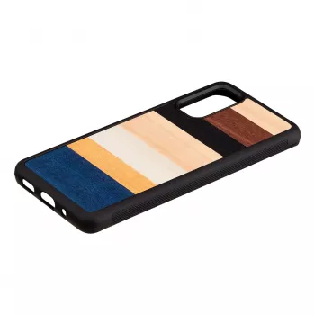 Funda para móvil man and wood Galaxy S20 negra – funda protectora para Samsung Galaxy S20