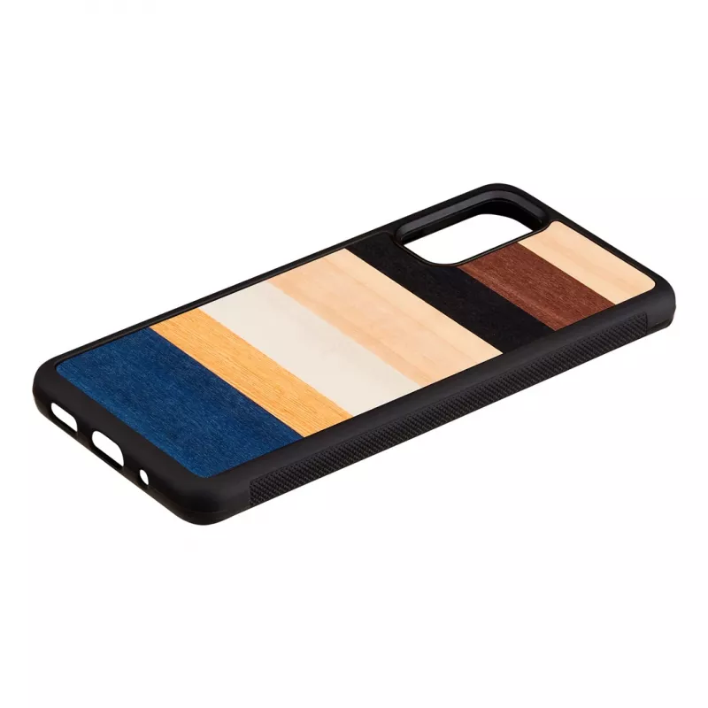 Funda para móvil man and wood Galaxy S20 negra – funda protectora para Samsung Galaxy S20