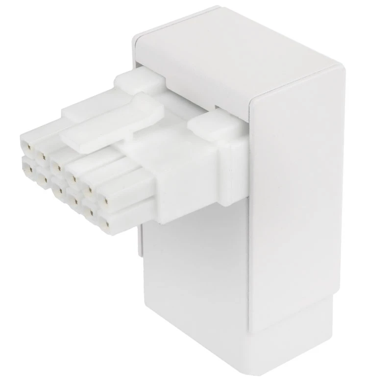 Adaptador Kolink CP-12VHPWR-T2W 12V 2x6 90° Type 2 blanco para conector de alimentación PCI