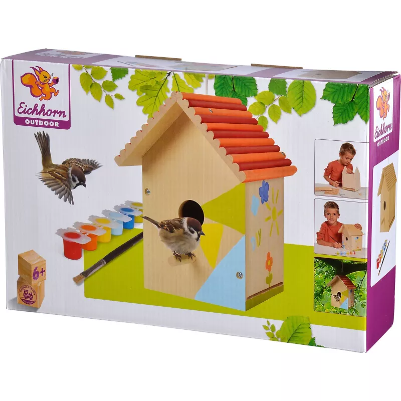 Eichhorn casa para pájaros, manualidades