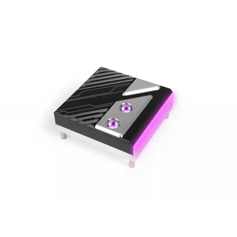 Placa fría Alphacool 13851 Acrílico Transparente 88x88x32.3mm
