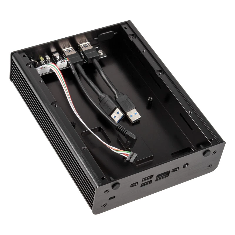 Caja de PC Akasa Newton MC Small Form Factor (SFF) Negra