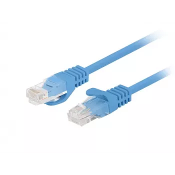 Cable de red LANBERG U/UTP Cat5e PCU6-10CC-0200-B, 2 m, azul, U/UTP, conductor CCA, 26 AWG