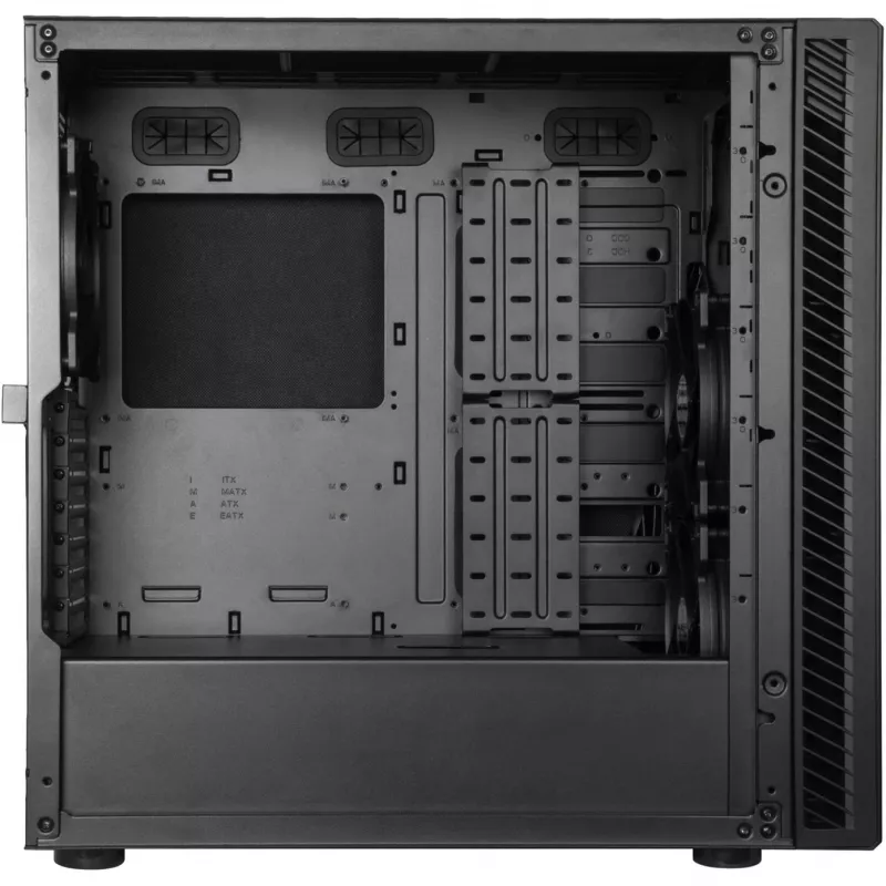 Caja SilverStone SETA Q1 Midi Tower, negro