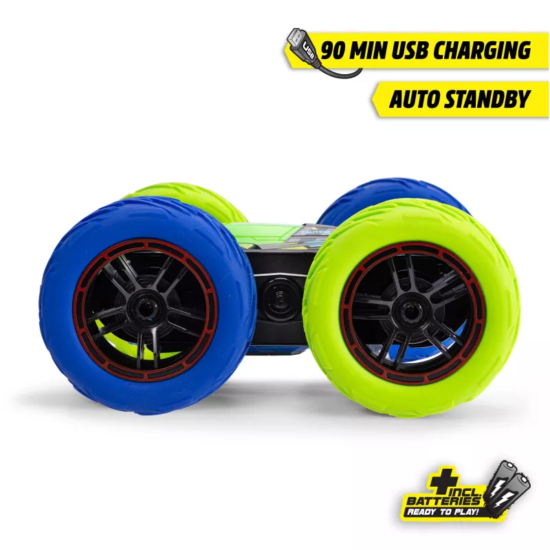 Coche radiocontrol Dickie Cyber Flip RTR 2,4 GHz — modelo 201105010, listo para funcionar