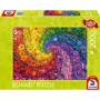 Farbenwirbel-Blüten, puzzle 2000 piezas