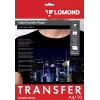 Papel de transferencia Lomond A4 para tejidos oscuros, 10 hojas