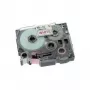 Cinta de rotulación Brother TZ242 rojo sobre blanco 1,8 cm