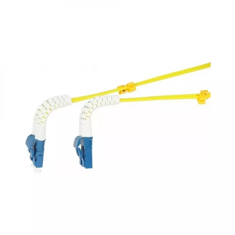 Synergy 21 latiguillo de fibra óptica de 2 fibras 0,5m LC-LC 9/125um OS2 AD 2mm funda flexible antivuelco - fibra monomodo - 0,5 m