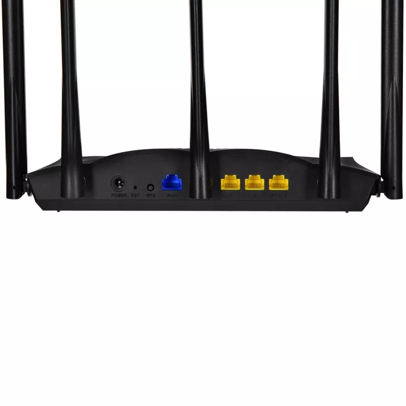 Router inalámbrico Tenda TX12 PRO Fast Ethernet dual band (2,4 GHz / 5 GHz) negro