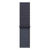 Apple MFF64ZM/A Accesorios para smartwatch Correa Azul Nylon, poliéster reciclado, elastano