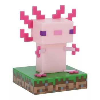 Luz Paladone Minecraft Axolotl Icon