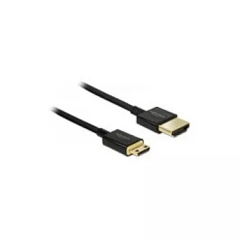 Cable HDMI DeLOCK HDMI-A/HDMI Mini-C 1 m