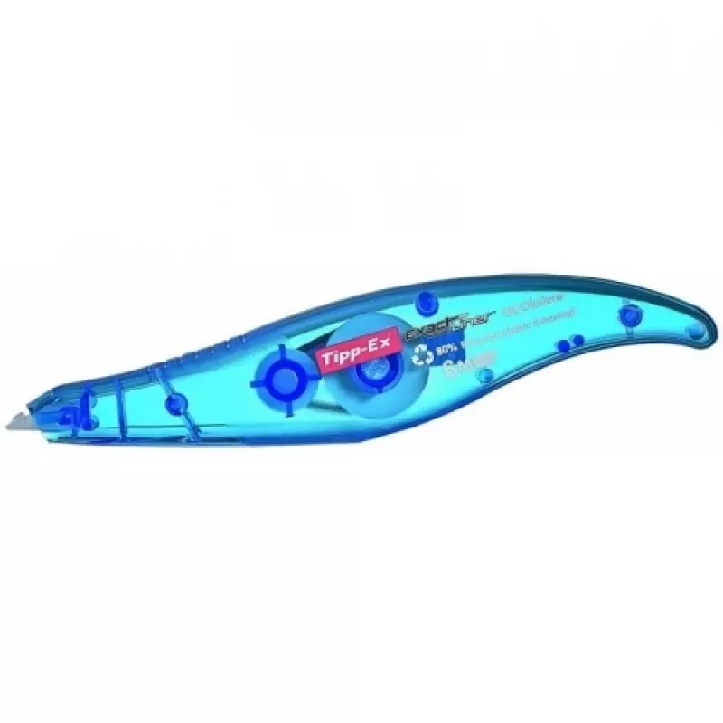 Corrector en cinta BIC EXACT LINER 5 mm x 6 m — dispensador no recargable para correcciones en papel