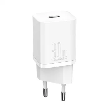 Baseus CCSUP-J02 cargador universal para dispositivos móviles blanco AC carga rápida