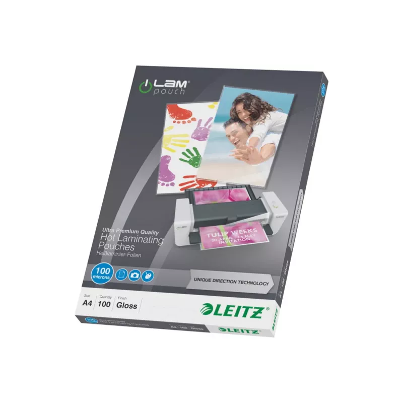 Fundas de laminar Leitz iLAM UDT 100 uds.