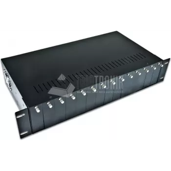 Lightwin chasis para convertidores de medios 14 ranuras 19 pulgadas para convertidores Lightwin