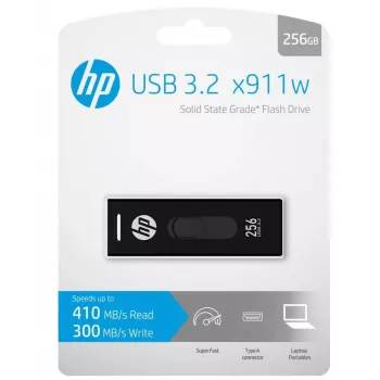 HP x911w unidad flash USB 256 GB USB Type-A 3.2 Gen 1 (3.1 Gen 1) negro