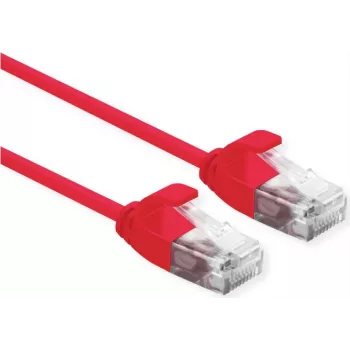 ROLINE 21.15.3911 Cable de red rojo 0,3 m Cat6a U/UTP (UTP) (21.15.3911)
