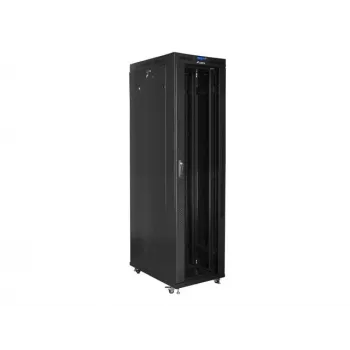 Armario rack de pie LANBERG FF01-8047-12BL 47U 800×1000 mm IP20 154,5 kg Negro