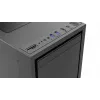 Caja de ordenador Gembird Fornax K500 ATX, Midi-Tower, negra