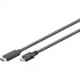 Wentronic Goobay cable USB 2.0 conector micro (Type-B) > conector USB-C, 0,6 m - USB 2.0 HighSpeed (67992)