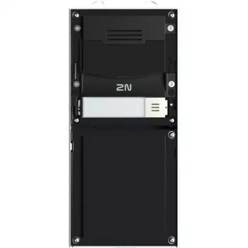 2N IP Verso 2.0 unidad principal con cámara HD, 1 botón, negro
