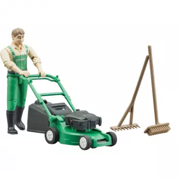 Set de juguete BRUDER 62103 — figuras de ABS multicolor y accesorios, edad recomendada 4+