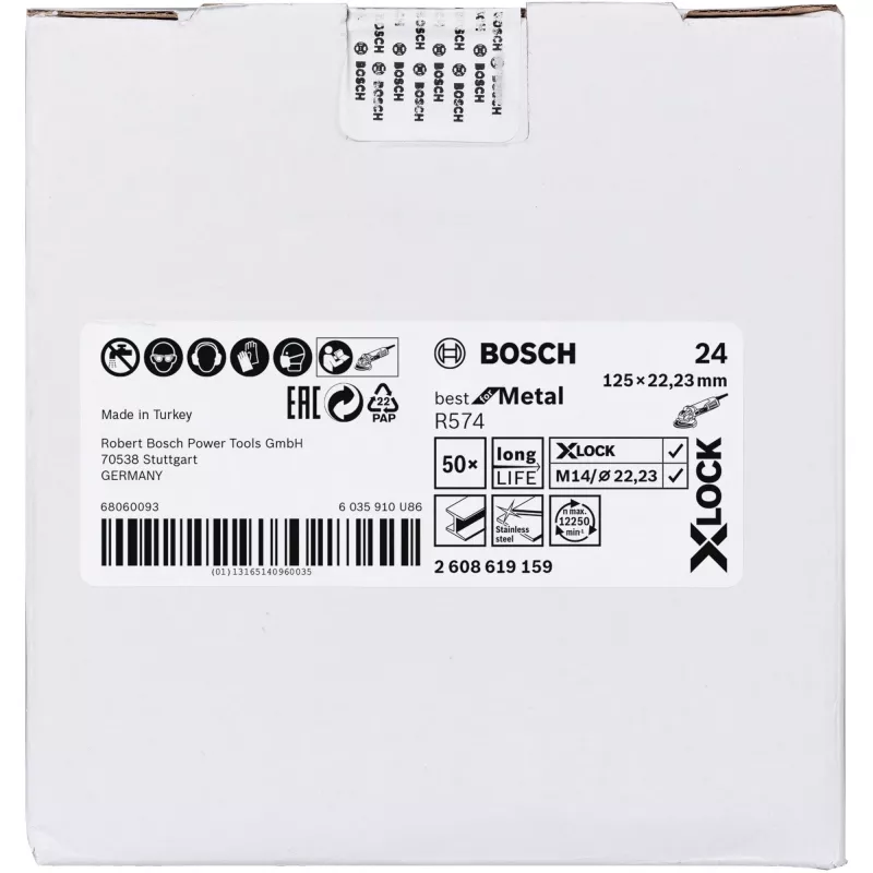 Bosch 2 608 619 159 disco de amolar para amoladora angular