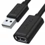 Cable USB UNITEK Y-C447GBK 0,5 m USB 2.0 negro