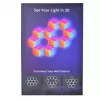 Panel LED inteligente Govee B6066 Hexa Pro RGBIC Bluetooth Wi‑Fi 10 uds.