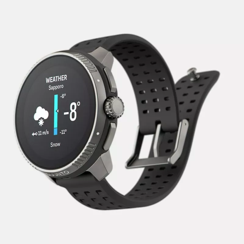 Suunto Race 3,63 cm (1.43) AMOLED 49 mm Digital 466 x 466 píxeles pantalla táctil negra GPS (satélite)