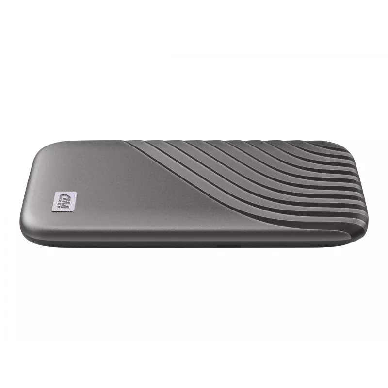 SSD externo | WESTERN DIGITAL | My Passport | 1TB | USB-C | Velocidad de escritura 1000 MB/s | Velocidad de lectura 1050 MB/s | WDBAGF0010BGY-WESN