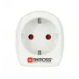 SKROSS Europe to USA - Kit de adaptador de conexión de red - Europlug, CEI 23-16/VII / CEE 7/3 (SCHUKO)