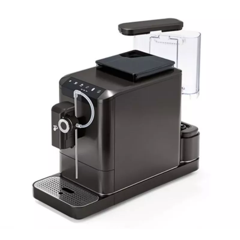 Cafetera de espresso Tchibo Esperto2 Milk negra — espumador de leche integrado, cafetera superautomática de espresso para encimera