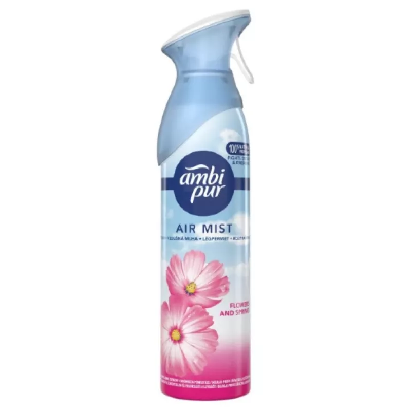 Ambientador en spray AMBIPUR Flowers & Spring 185 ml – ambientador en aerosol