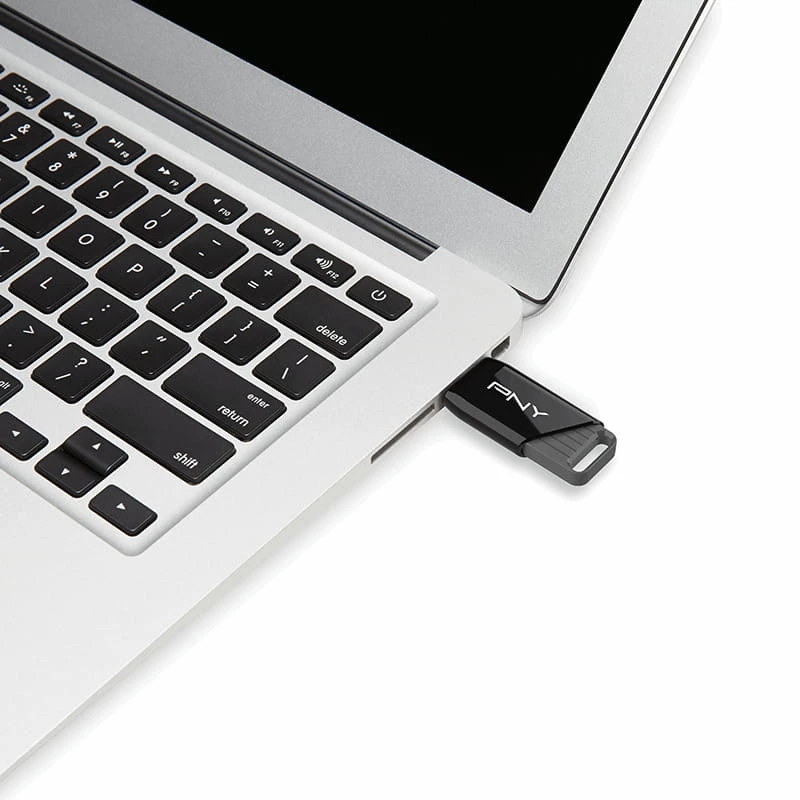 PNY Attaché X, 64 GB, USB Type-A, 3.2 Gen 1 (3.1 Gen 1), 130 MB/s, Dia, negro