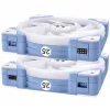 Ventiladores de caja Thermaltake SWAFAN EX14 ARGB 140mm pack de 3 - azul hortensia