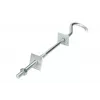 Gancho para cable Extralink Hook para abrazadera de suspensión 12/230mm M12 plateado