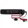 VideoMic GO, micrófono negro/rojo